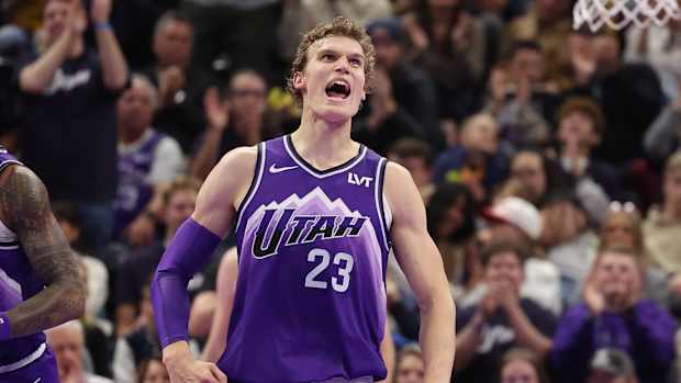 Utah Jazz forward Lauri Markkanen.